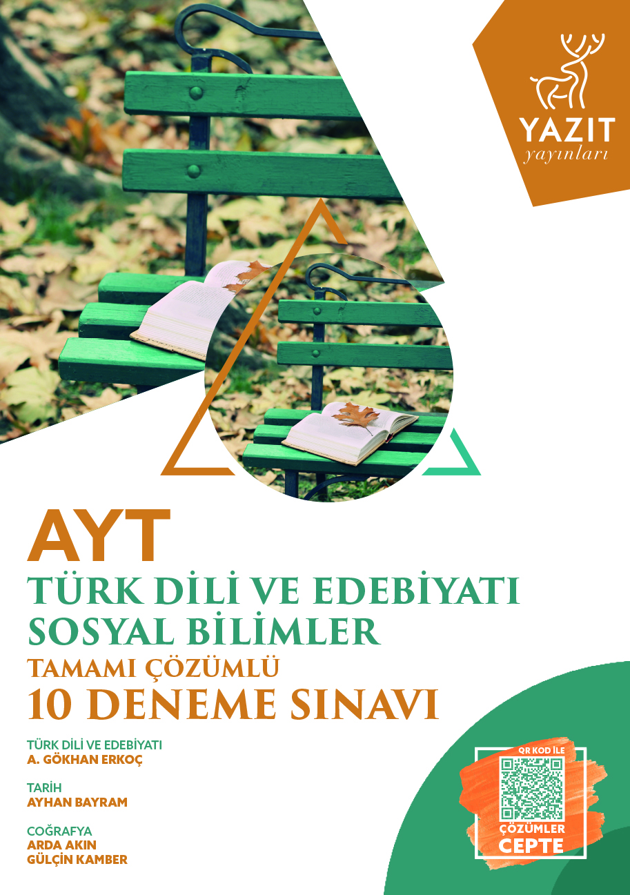 AYT Türk Dili ve Edebiyatı Sosyal Bilimler Tamamı Çözümlü 10 Deneme Sınavı